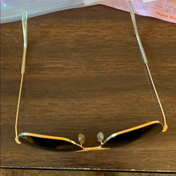 RayBan unisex gold frames main image 5